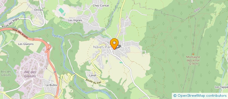 localisation de l'entreprise MADAME KARINE CHAUMIEAU à ANNECY