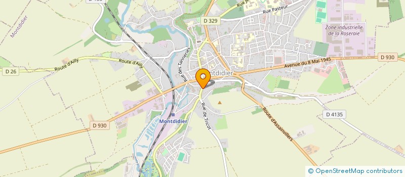 localisation de l'entreprise MADAME KARINE CHAZAUD  BEAUVOIR-WAVANS