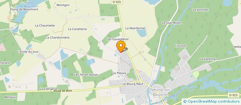 localisation de l'entreprise MADAME KARINE CHESNEAU  NEUNG-SUR-BEUVRON