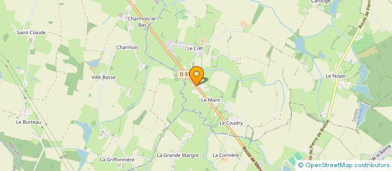 localisation de l'entreprise MADAME KARINE CHEVALLIER  SERLEY