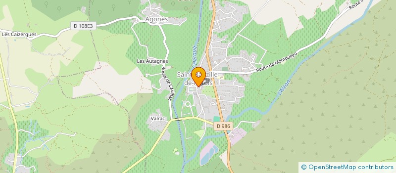 localisation de l'entreprise MADAME KARINE CHEVALME  CAZILHAC