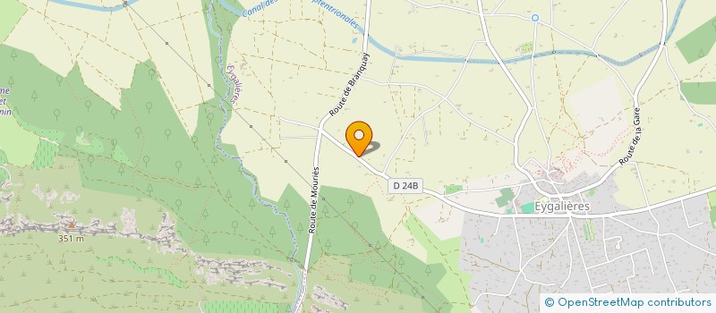 localisation de l'entreprise MADAME KARINE CLEMENCON  EYGALIERES