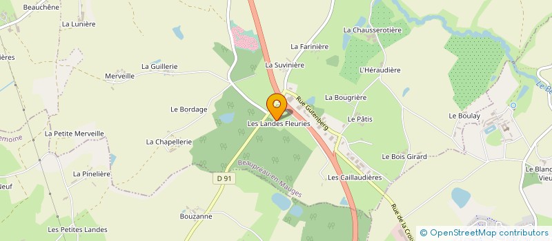 localisation de l'entreprise MADAME KARINE CLOUET à MONTREVAULT-SUR-EVRE