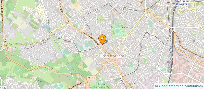 localisation de l'entreprise MADAME KARINE CLOZEL à MONTPELLIER