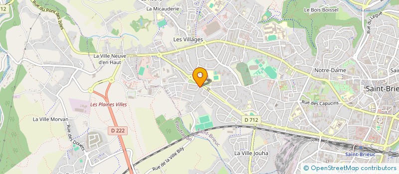 localisation de l'entreprise MADAME KARINE COCHARD à SAINT-BRIEUC