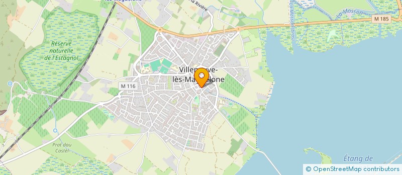 localisation de l'entreprise MADAME KARINE COLAS  VILLENEUVE-LES-MAGUELONE