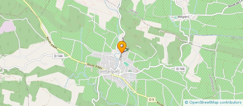 localisation de l'entreprise MADAME KARINE COMBARMOND  CAVILLARGUES