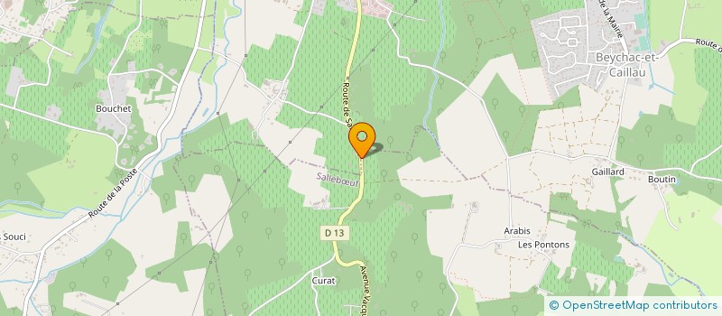 localisation de l'entreprise MADAME KARINE COMMENGE  SALLEBUF