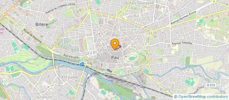 localisation de l'entreprise MADAME KARINE CONCHEZ BOUEYTOU à PAU