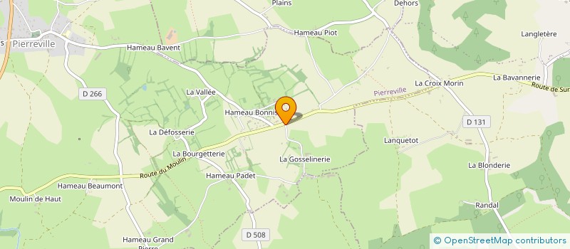 localisation de l'entreprise MADAME KARINE CORDON  PIERREVILLE