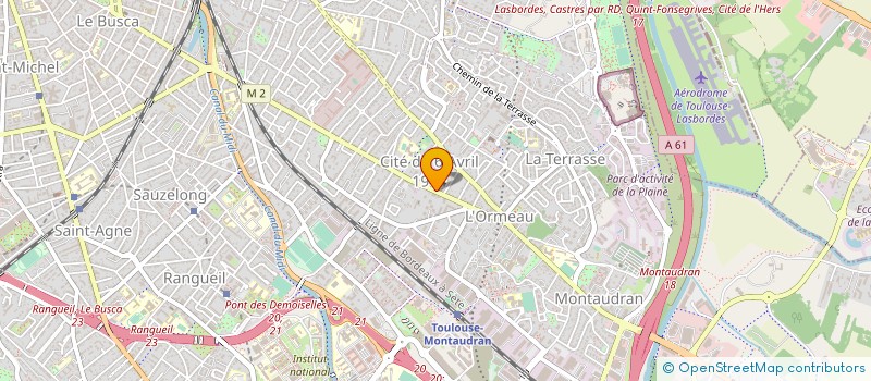 localisation de l'entreprise MADAME KARINE COUDERC à TOULOUSE