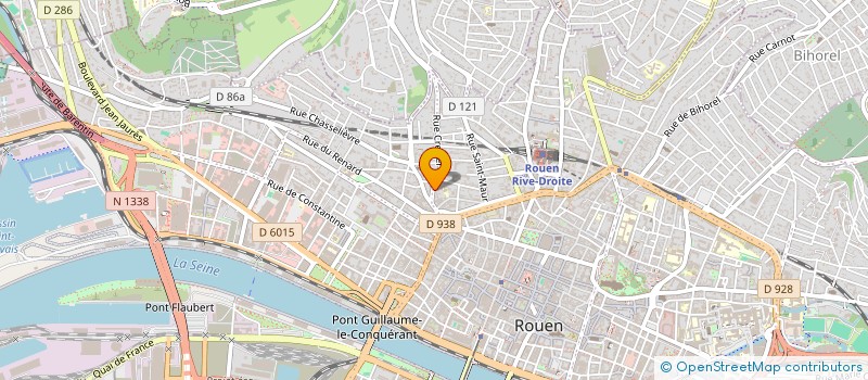 localisation de l'entreprise MADAME KARINE COUTY  ROUEN