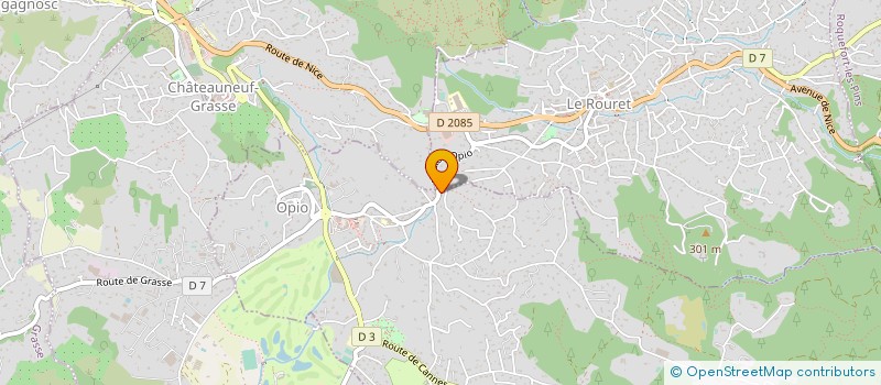 localisation de l'entreprise MADAME KARINE CUCUMEL  OPIO