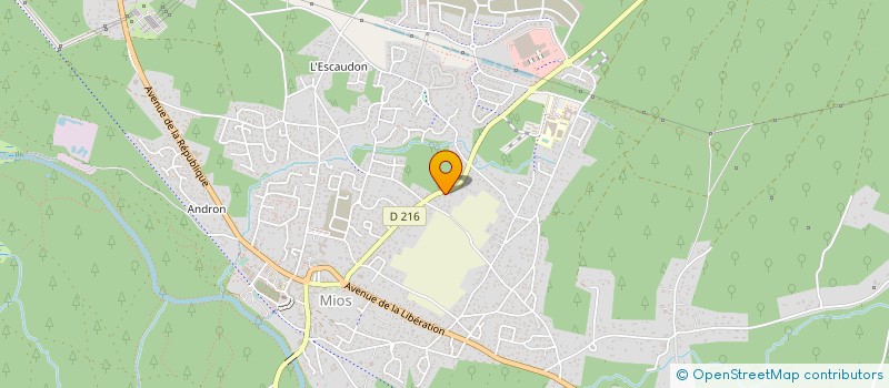 localisation de l'entreprise MADAME KARINE DAILLEUX  MIOS