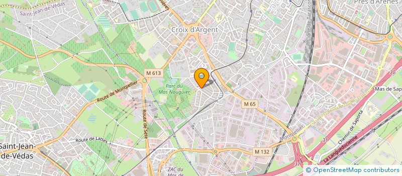 localisation de l'entreprise MADAME KARINE DAMOUR à MONTPELLIER