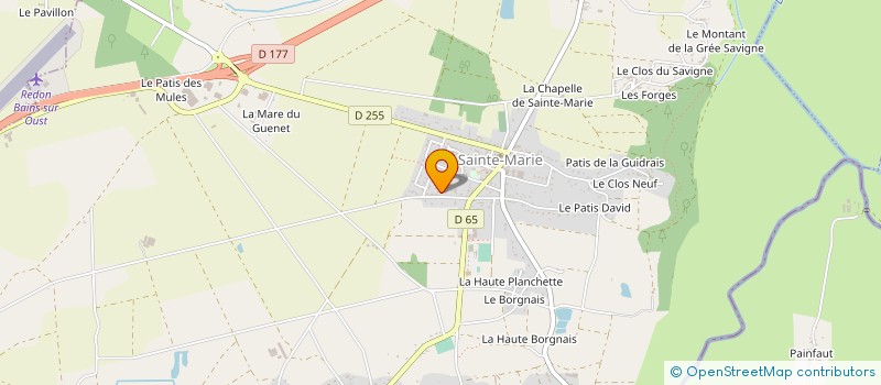 localisation de l'entreprise MADAME KARINE DANION  REDON