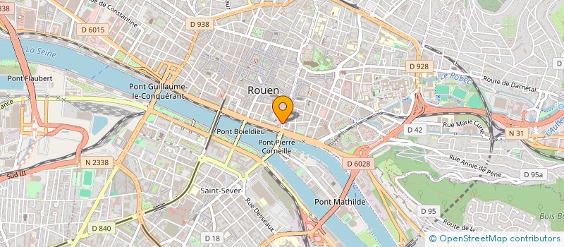 localisation de l'entreprise MADAME KARINE DE CASTRO  SAINT-OUEN-DE-THOUBERVILLE