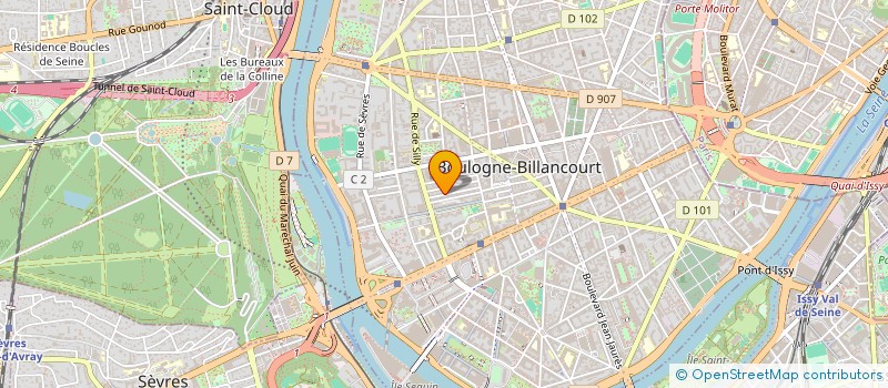 localisation de l'entreprise MADAME KARINE DE DEMO à BOULOGNE-BILLANCOURT