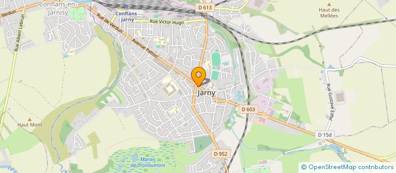 localisation de l'entreprise MADAME KARINE DE ISEPPI à JARNY