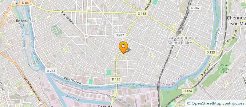 localisation de l'entreprise MADAME KARINE DE JESUS à SAINT-MAUR-DES-FOSSES