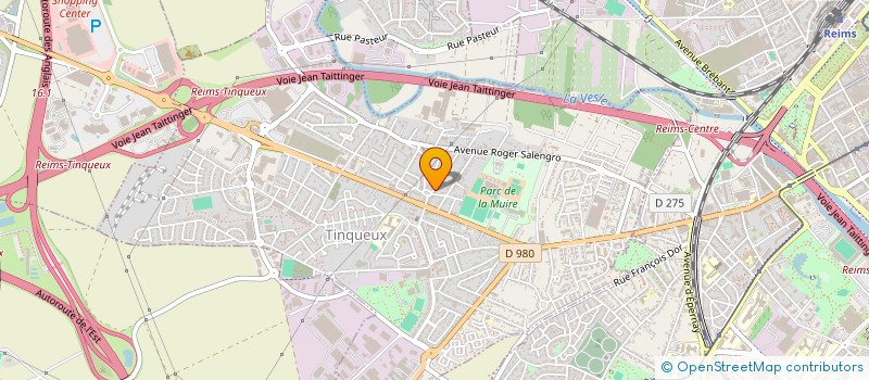 localisation de l'entreprise MADAME KARINE DECAMP  TINQUEUX