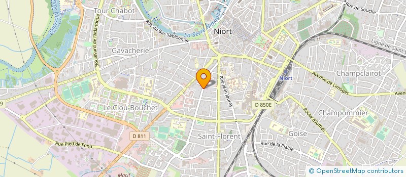 localisation de l'entreprise MADAME KARINE DECOCQ  NIORT