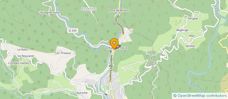 localisation de l'entreprise MADAME KARINE DELASSARAZ à VALS-LES-BAINS