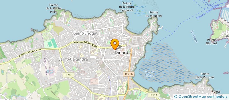 localisation de l'entreprise MADAME KARINE DELAUNAY  DINARD