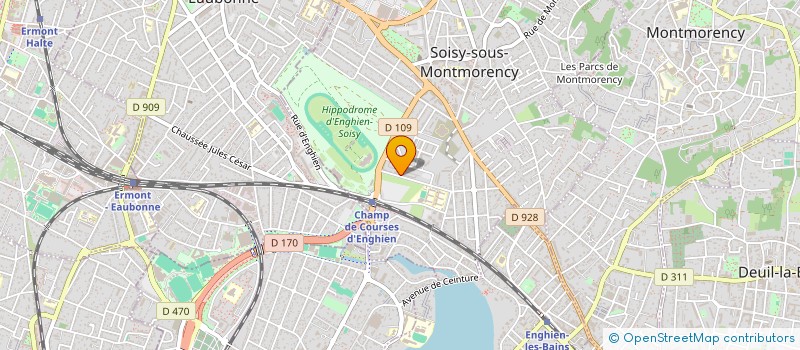 localisation de l'entreprise MADAME KARINE DELAUNE  LANGON