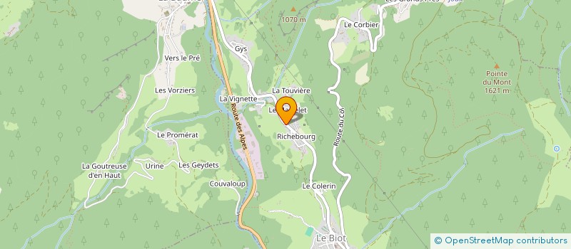 localisation de l'entreprise MADAME KARINE DELLION  LE BIOT