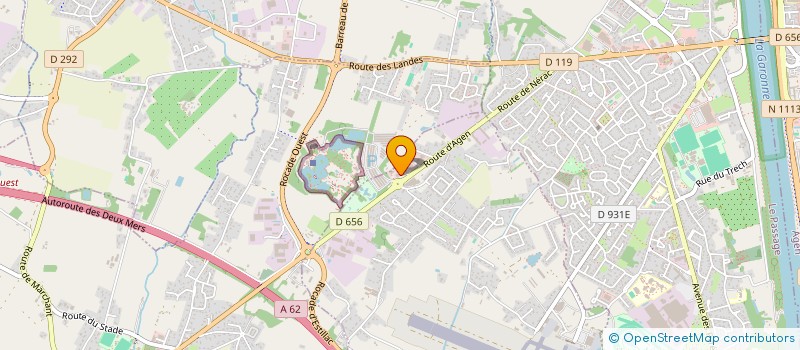 localisation de l'entreprise MADAME KARINE DELPEYROUX  ESTILLAC