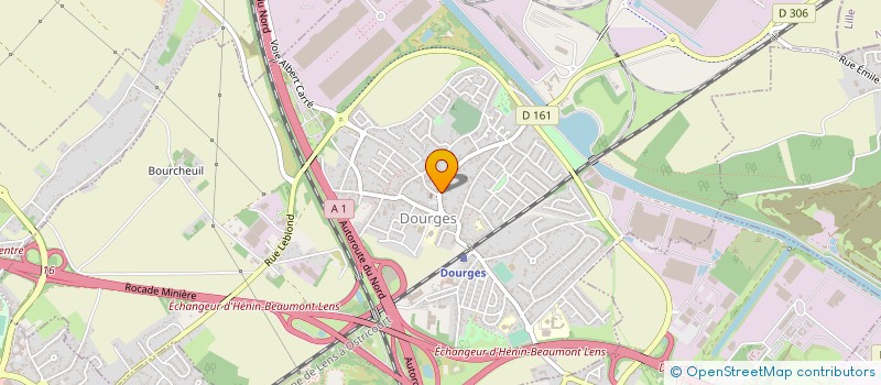 localisation de l'entreprise MADAME KARINE DELSOL  DOURGES