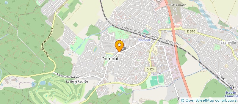 localisation de l'entreprise MADAME KARINE DEMAZIERES  DOMONT