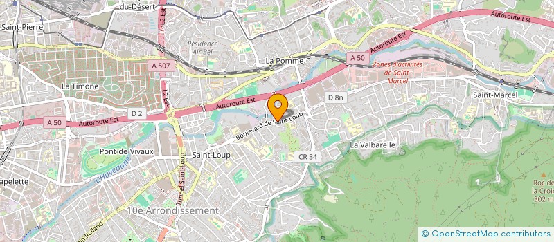 localisation de l'entreprise MADAME KARINE DEMIRDJIAN à MARSEILLE