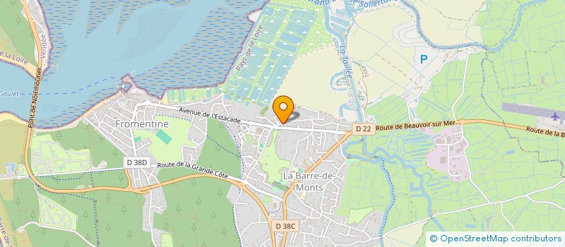 localisation de l'entreprise MADAME KARINE DENECHEAU à BARRE-DE-MONTS (LA)