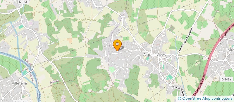 localisation de l'entreprise MADAME KARINE DENGERMA  AIGUES-VIVES