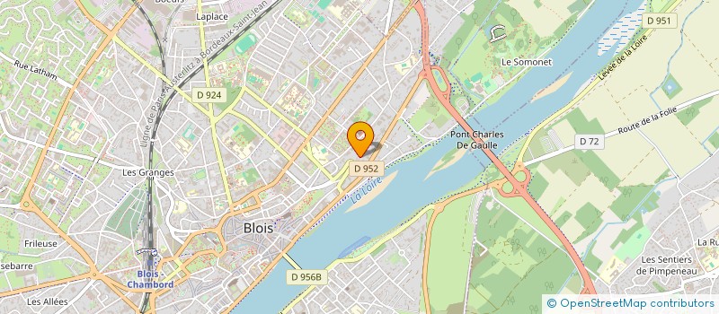 localisation de l'entreprise MADAME KARINE DENIS  BLOIS