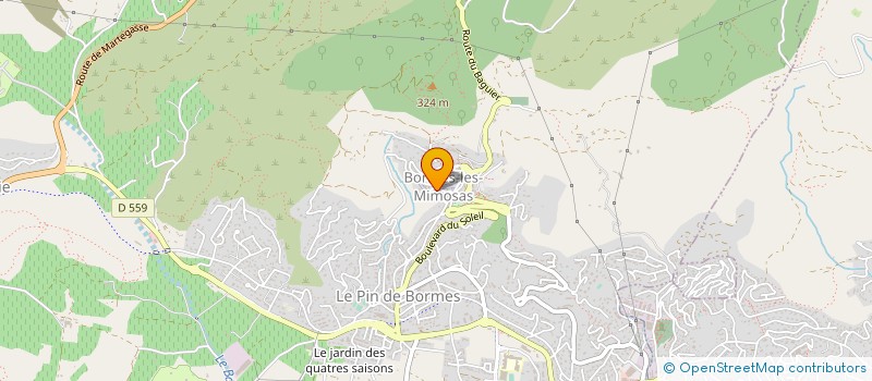 localisation de l'entreprise MADAME KARINE DESMARQUEST à BORMES-LES-MIMOSAS