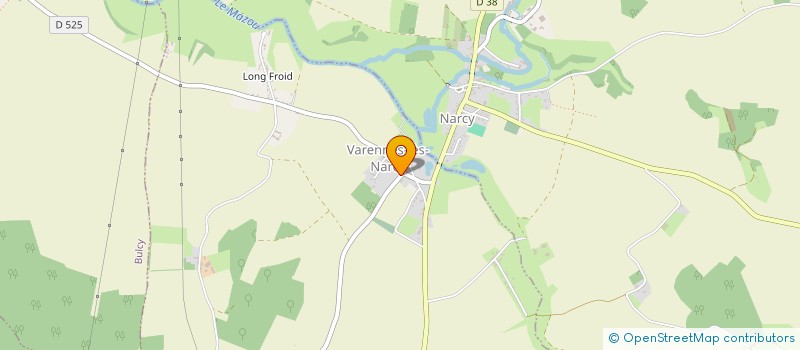 localisation de l'entreprise MADAME KARINE DESTOUCHES  VARENNES-LES-NARCY