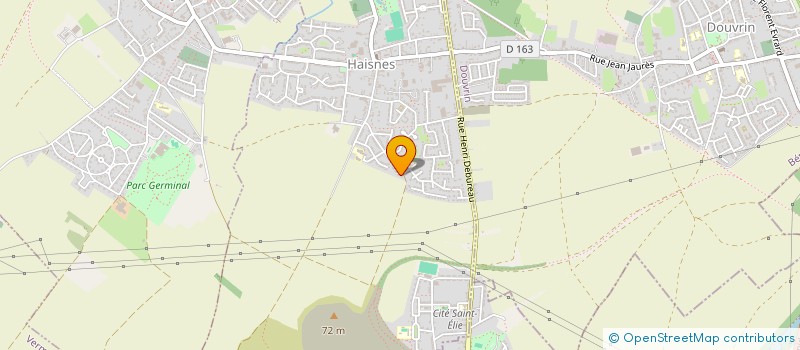 localisation de l'entreprise MADAME KARINE DEVANNE  HAISNES