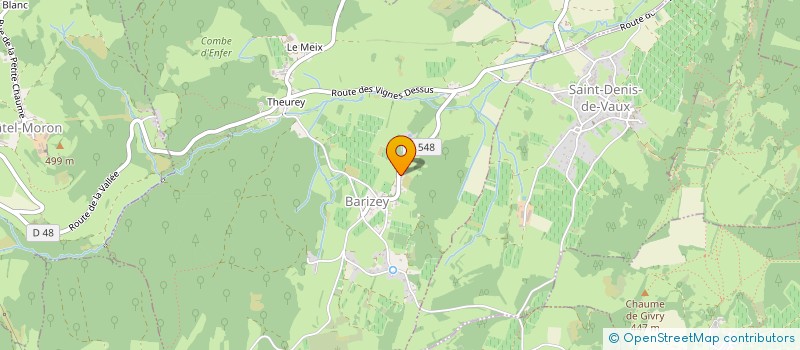 localisation de l'entreprise MADAME KARINE DION  BARIZEY