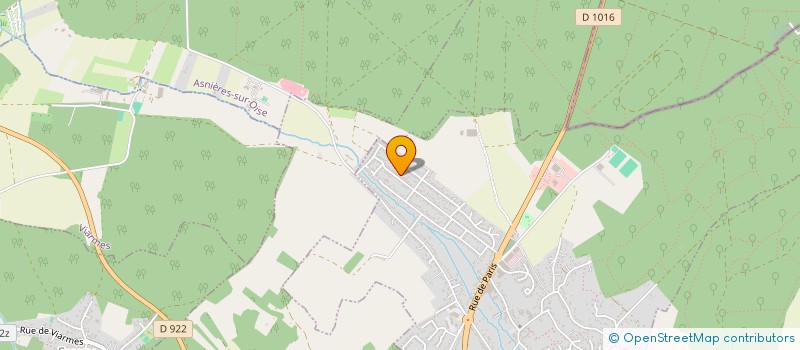 localisation de l'entreprise MADAME KARINE DIOT  CHAUMONTEL