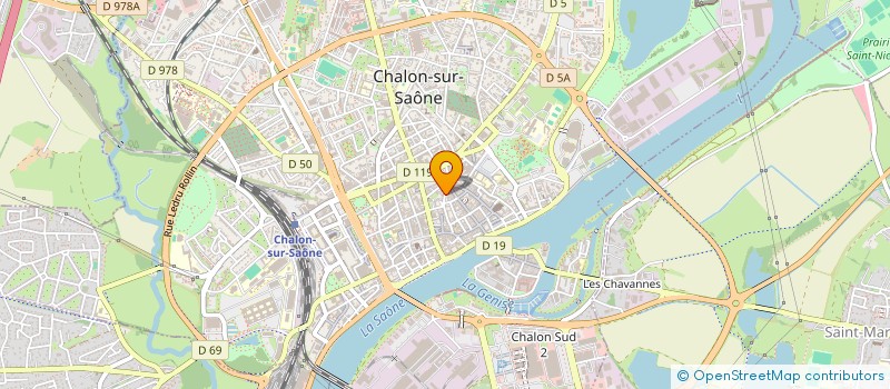 localisation de l'entreprise MADAME KARINE-DOMINIQUE VERCHIN à CHALON-SUR-SAONE