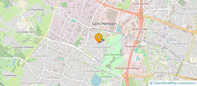 localisation de l'entreprise MADAME KARINE DOUAY  SAINT-HERBLAIN