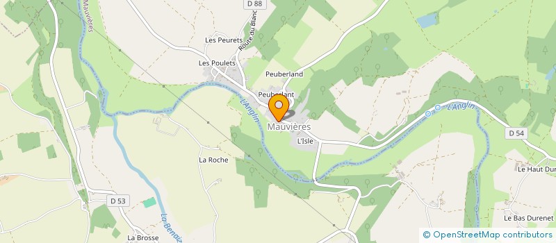 localisation de l'entreprise MADAME KARINE DREVON à MAUVIERES