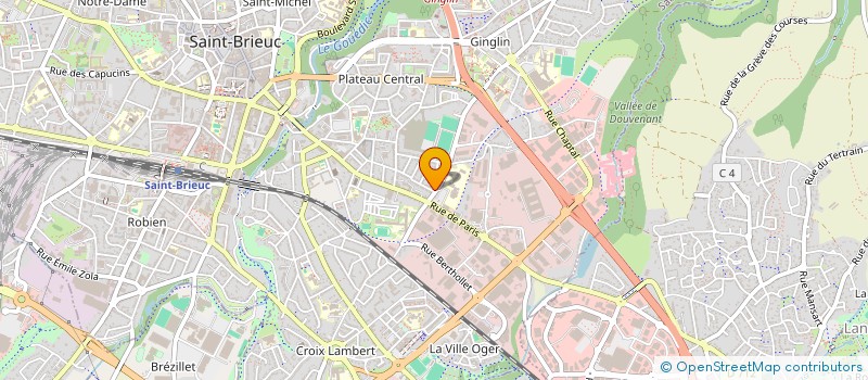 localisation de l'entreprise MADAME KARINE DUBOIS à SAINT-BRIEUC