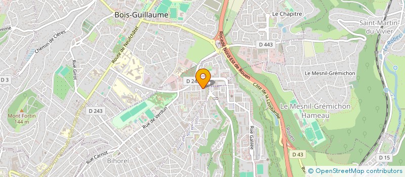 localisation de l'entreprise MADAME KARINE DUBOS  BIHOREL