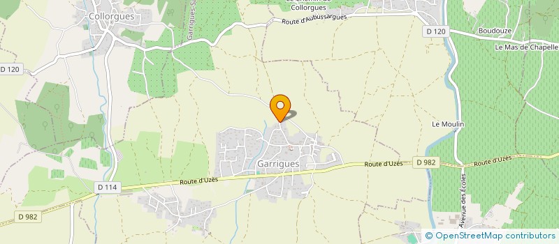 localisation de l'entreprise MADAME KARINE DUCHAUSSOY  GARRIGUES-SAINTE-EULALIE