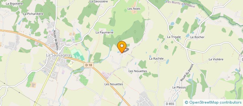 localisation de l'entreprise MADAME KARINE DUDOUIT à LA FERTE MACE