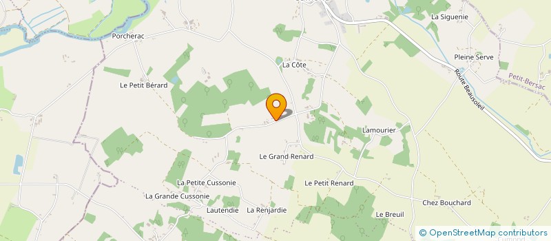 localisation de l'entreprise MADAME KARINE DUFLORY  SAINT PRIVAT EN PERIGORD